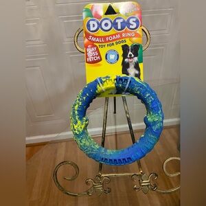 Brand New Dots 6.5” Small Tug Ring Vanilla Scented  NEW!!!